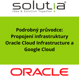 Podrobný průvodce: Propojení infrastruktury Oracle Cloud Infrastructure a Google Cloud