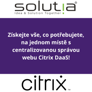 Získejte vše, co potřebujete, na jednom místě s centralizovanou správou webu Citrix DaaS!