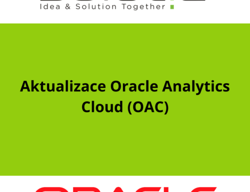 Aktualizace Oracle Analytics Cloud (OAC)
