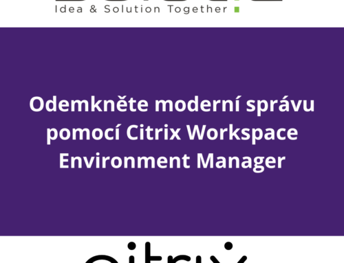 Odemkněte moderní správu pomocí Citrix Workspace Environment Manager