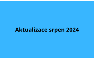 Aktualizace srpen 2024