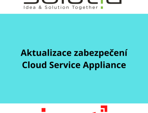 Aktualizace zabezpečení Cloud Service Appliance