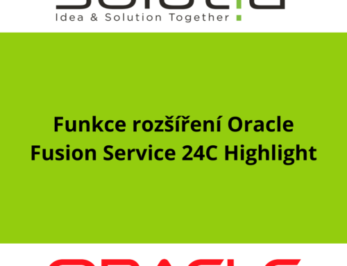 Funkce rozšíření Oracle Fusion Service 24C Highlight