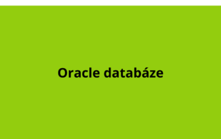 Oracle databaze