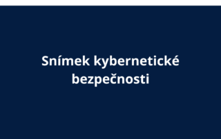 Snímek kybernetické bezpečnosti