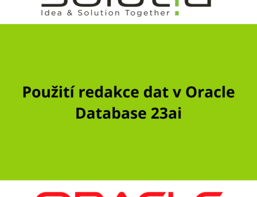 Použití redakce dat v Oracle Database 23ai