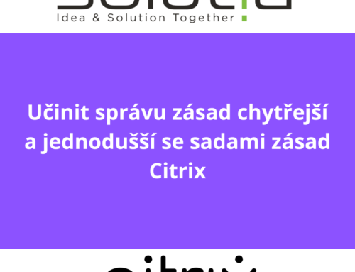 Učinit správu zásad chytřejší a jednodušší se sadami zásad Citrix