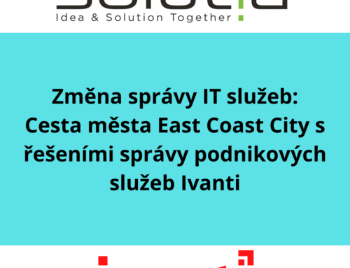 Změna správy IT služeb: Cesta města East Coast City s řešeními správy podnikových služeb Ivanti