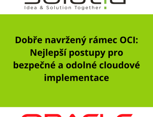 Dobře navržený rámec OCI: Nejlepší postupy pro bezpečné a odolné cloudové implementace