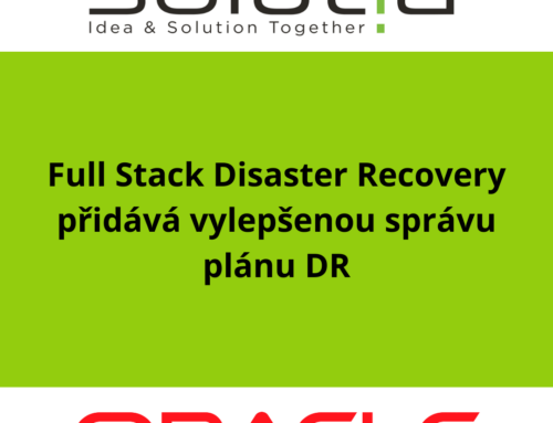 Full Stack Disaster Recovery přidává vylepšenou správu plánu DR