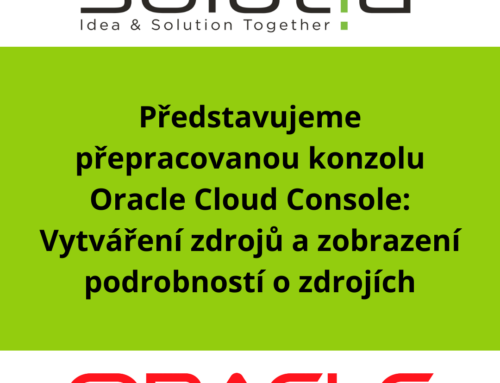 Představujeme přepracovanou konzolu Oracle Cloud Console: Vytváření zdrojů a zobrazení podrobností o zdrojích